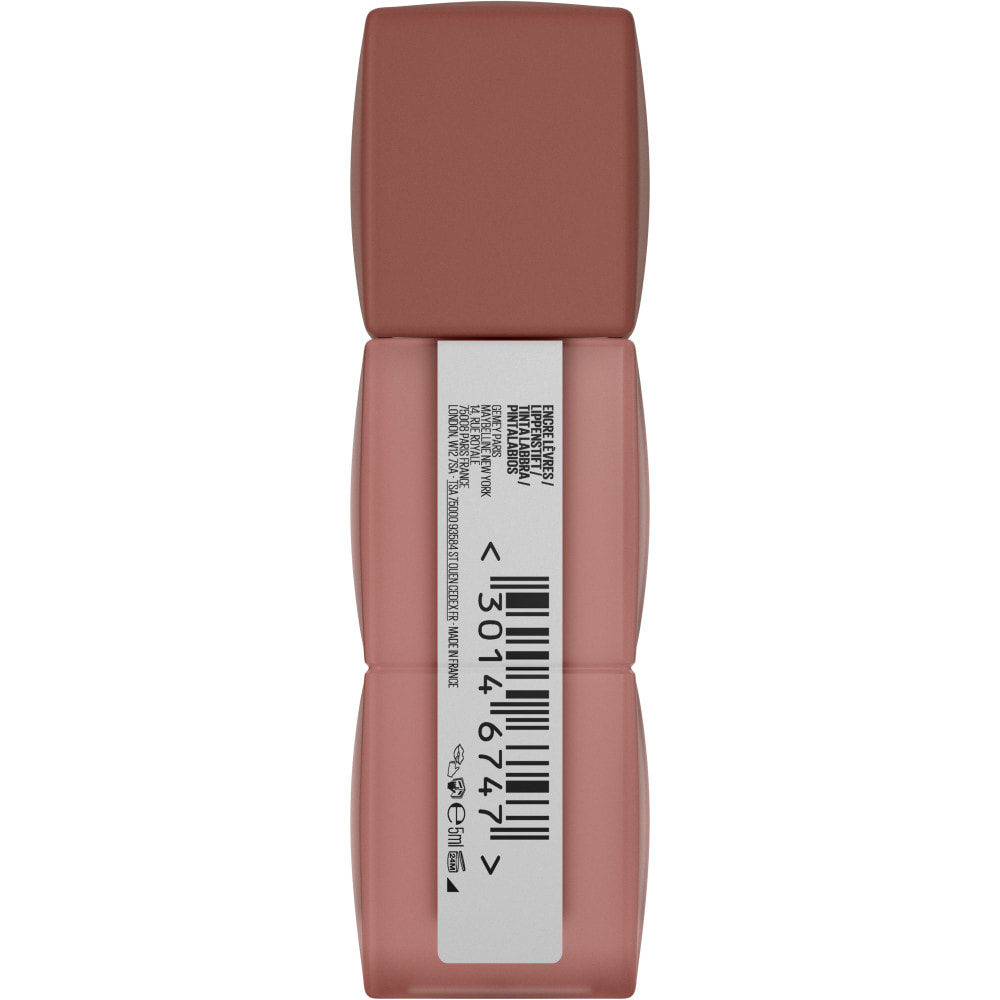 Maybelline New York Superstay Teddy Tint Blush à lèvres liquide fini mat fondu 20 MASCARA TEAR