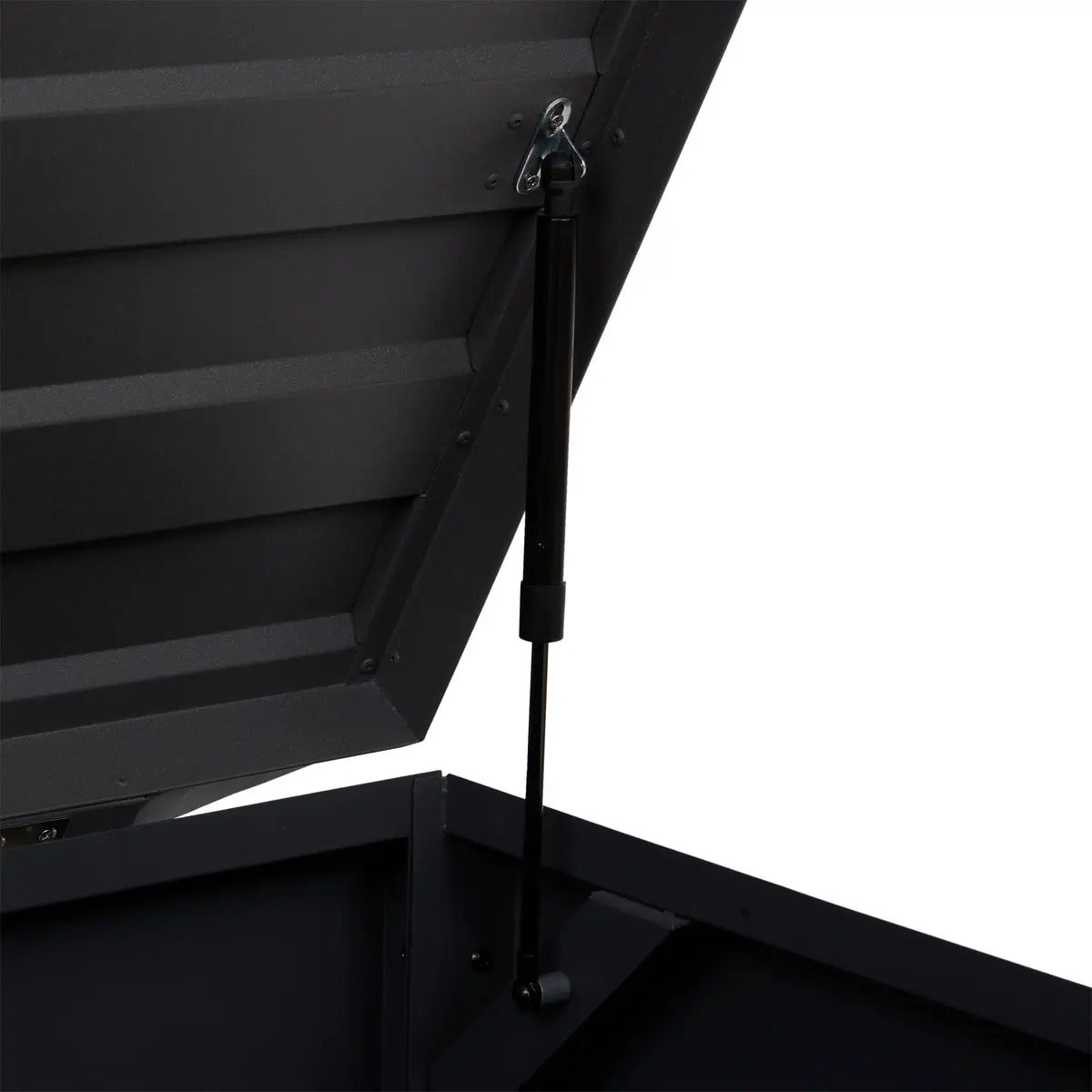 Coffre de rangement 920L Alumia gris graphite en aluminium
