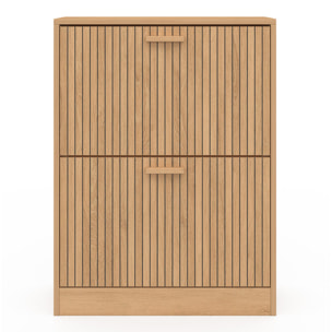 Meuble chaussures Faustine 2 portes - 12 paires