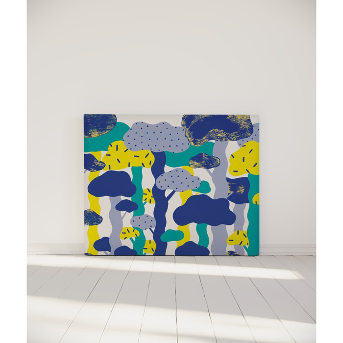 Tête de lit Canopée | Coloris Bleu | Largeur au choix