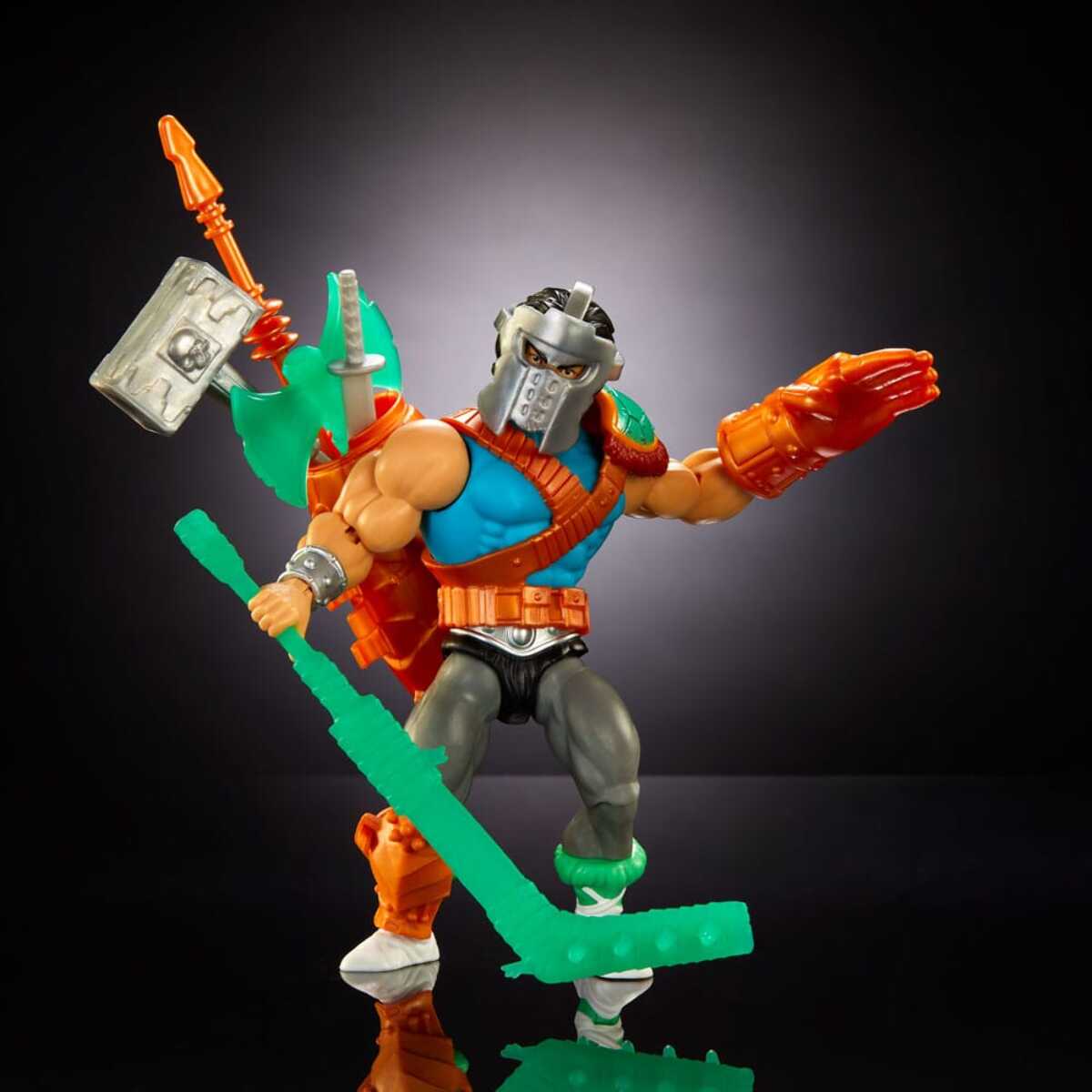 Motu X Tmnt: Turtles Of Grayskull Action Figura Casey Jones 14 Cm Mattel