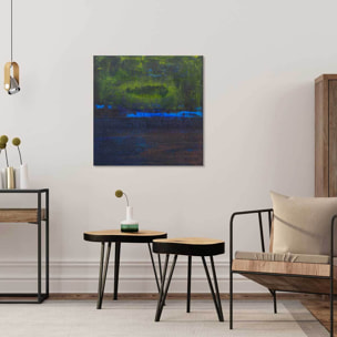 Tableau boreales bleues Toile imprimée