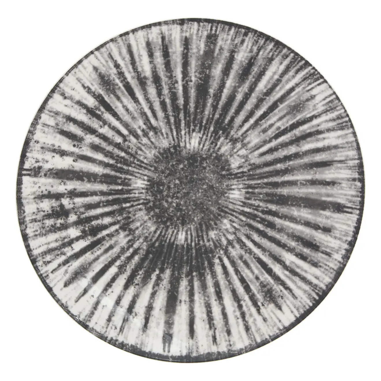 Service de table Lucie 12 pièce(s) gris L26,5xp2,4xH26,5cm