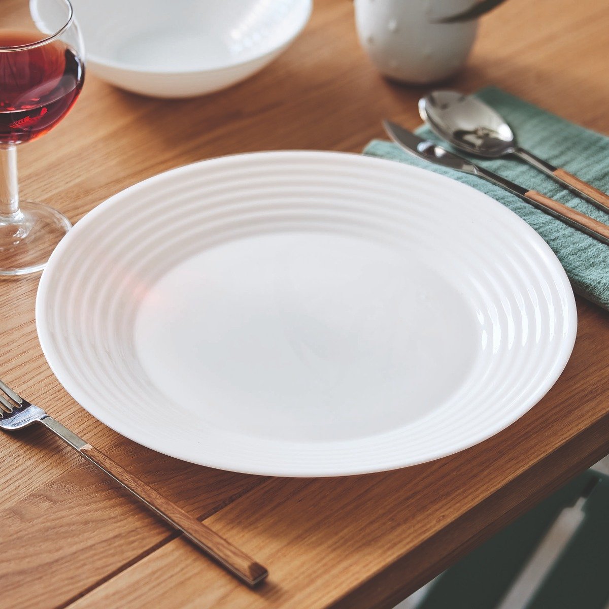 Set de platos 19 piezas Harena blanco - Luminarc