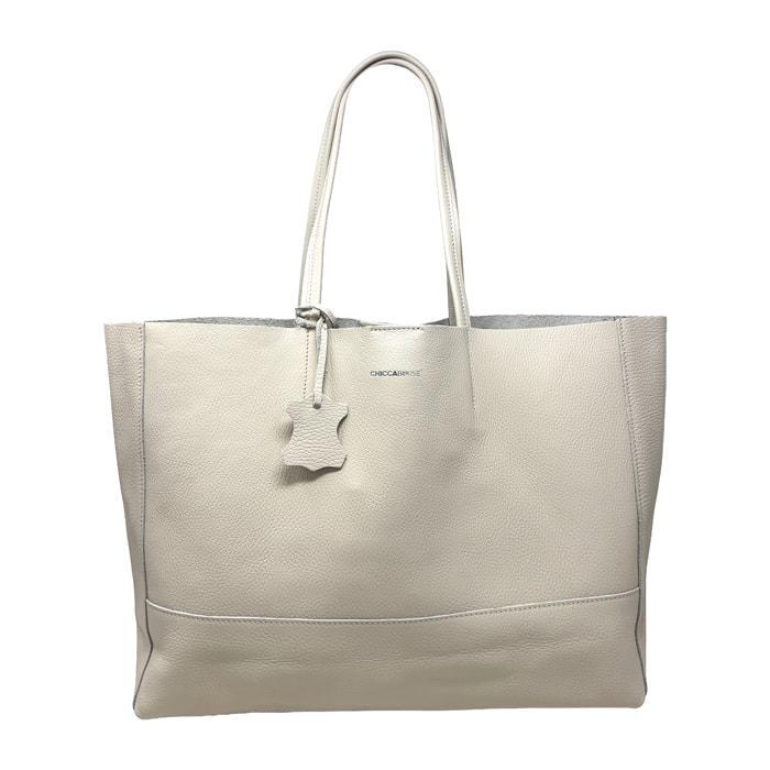 Borsa a Mano Shopper a Spalla da Donna in Pelle Dollaro