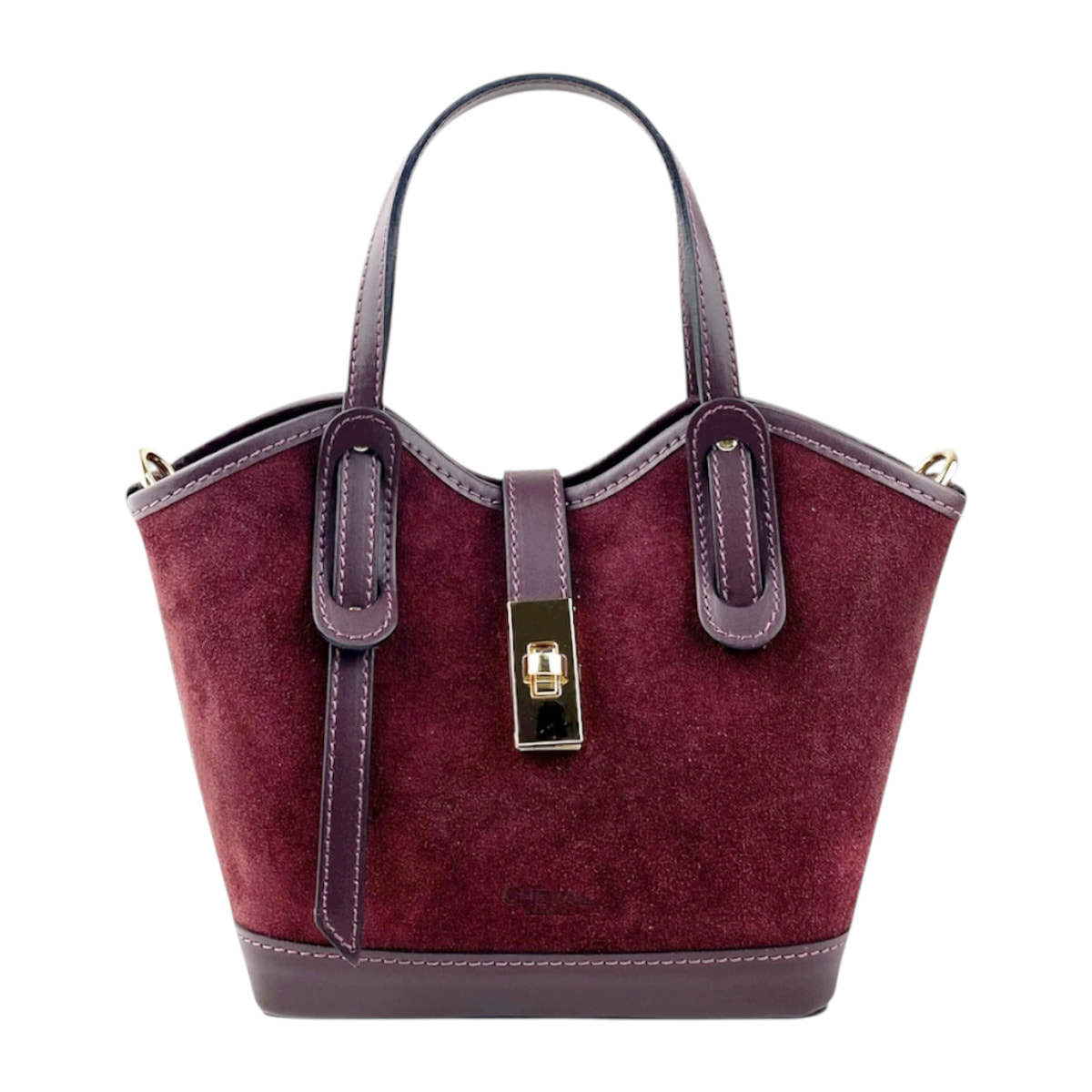 Borsa a mano Cheval Firenze Gallipoli Mini F/W Vino