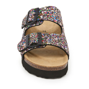 Sandalo con zeppa BILLOWY NERO