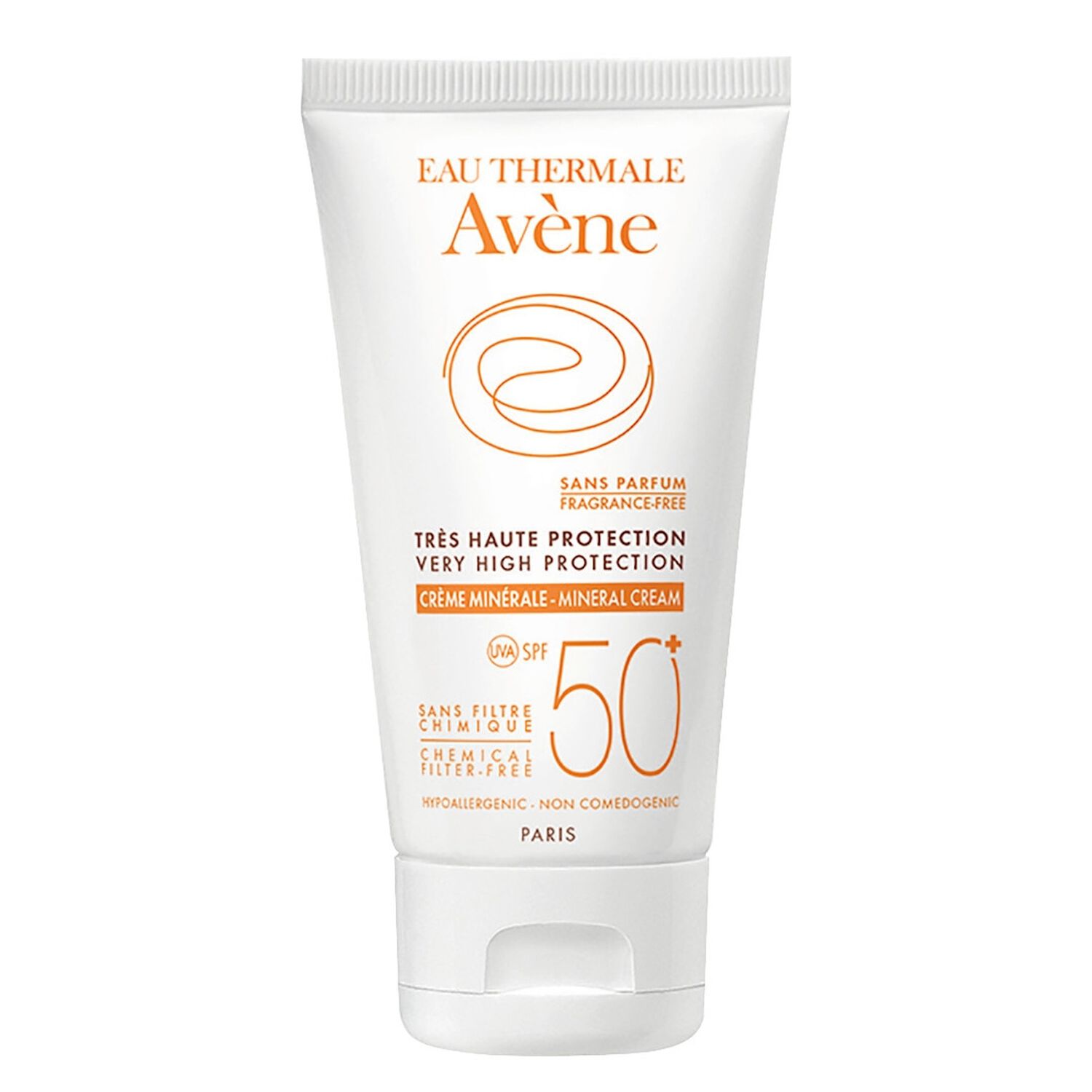Protection Solaire SPF50+ | Crème Minérale | Peaux Intolérantes 50 ml