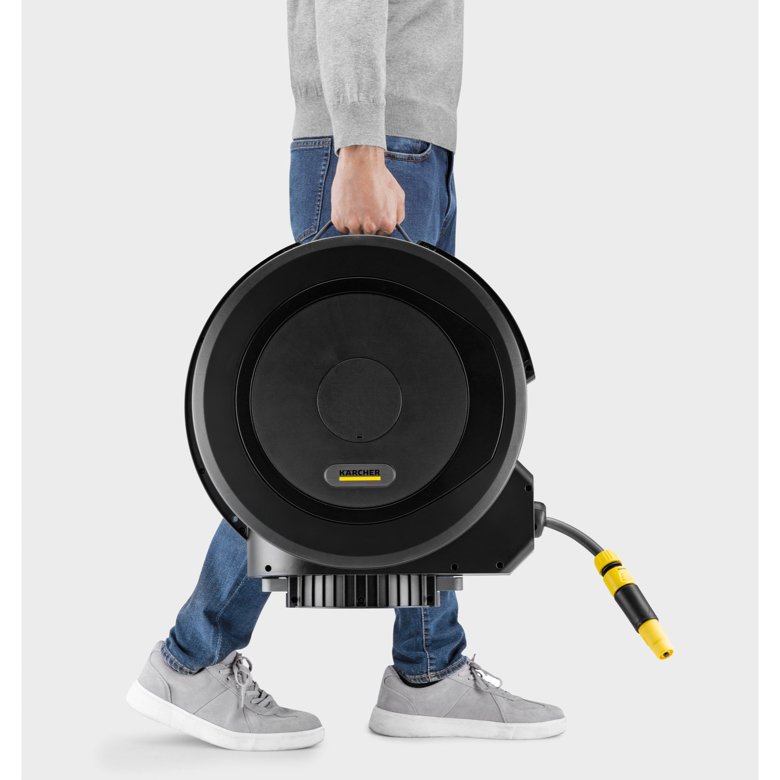Dévidoir automatique mural Karcher HBX 5.30 - Longueur du tuyau 30m