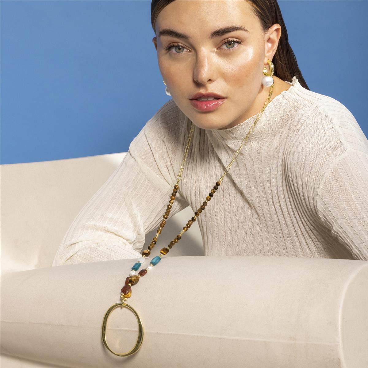 Pendientes Lux by Lux acabados en Oro Amarillo de 18 Kts