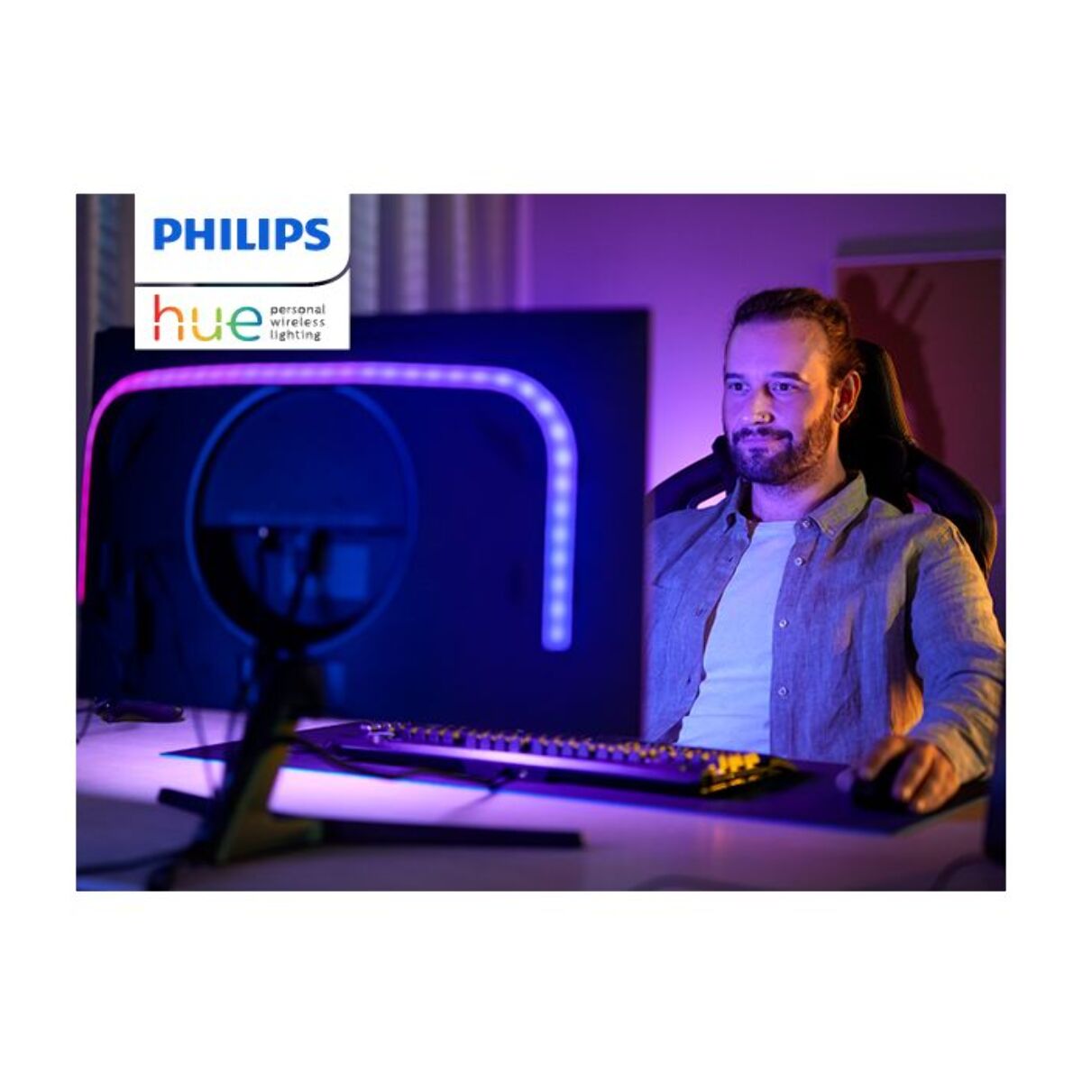 Bandeau LED PHILIPS HUE W&C Play gradient PC 24-27