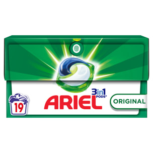 4x19 Pods Original, Lessive En Capsules Ariel