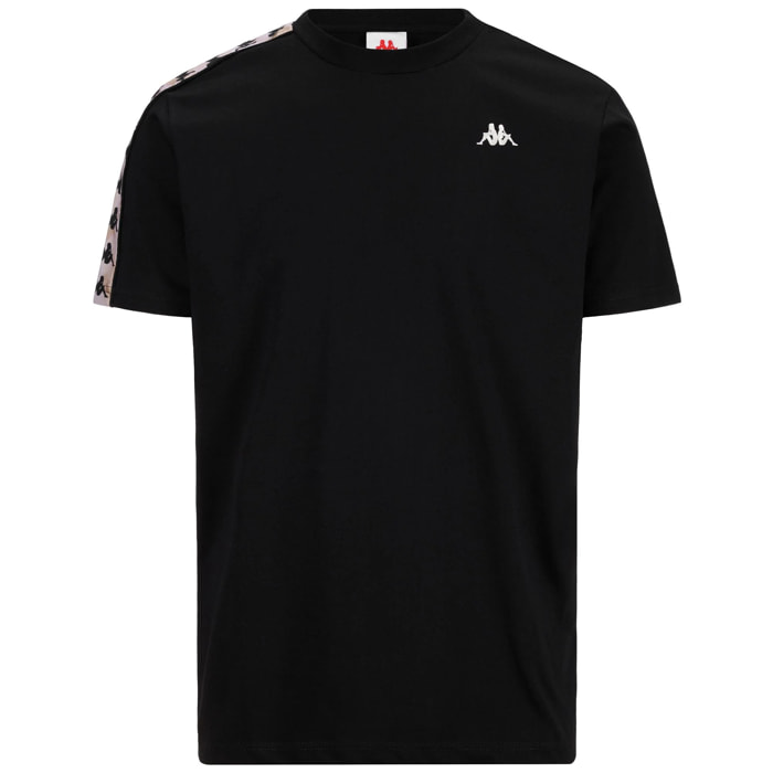 Kappa - T-Shirts & Top Uomo Nero - 222 BANDA PUEBLOGT