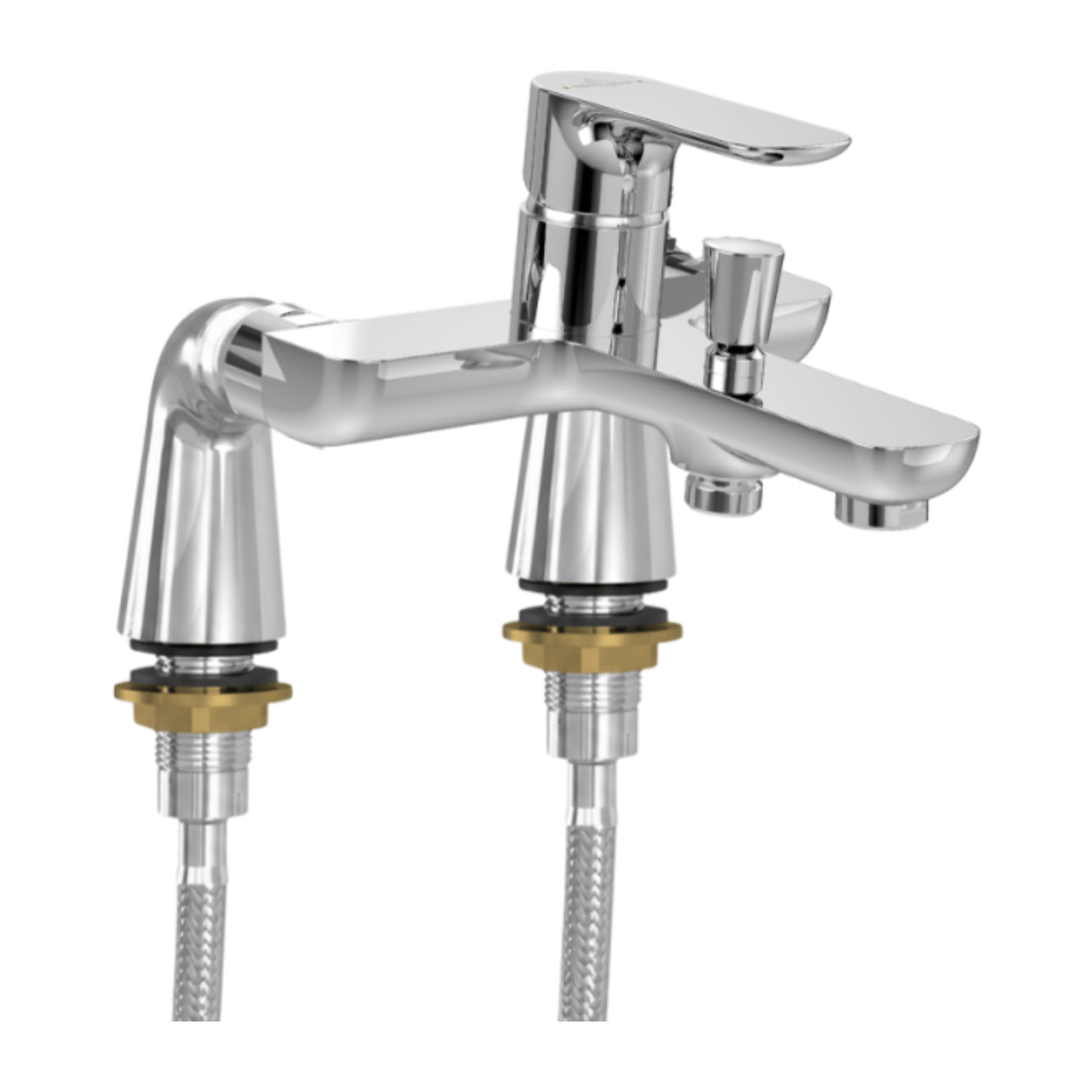 Mitigeur bain douche mécanique O novo Chrome