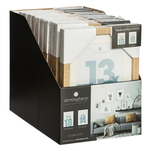 Cadre photo "Manu" bois 13x18cm