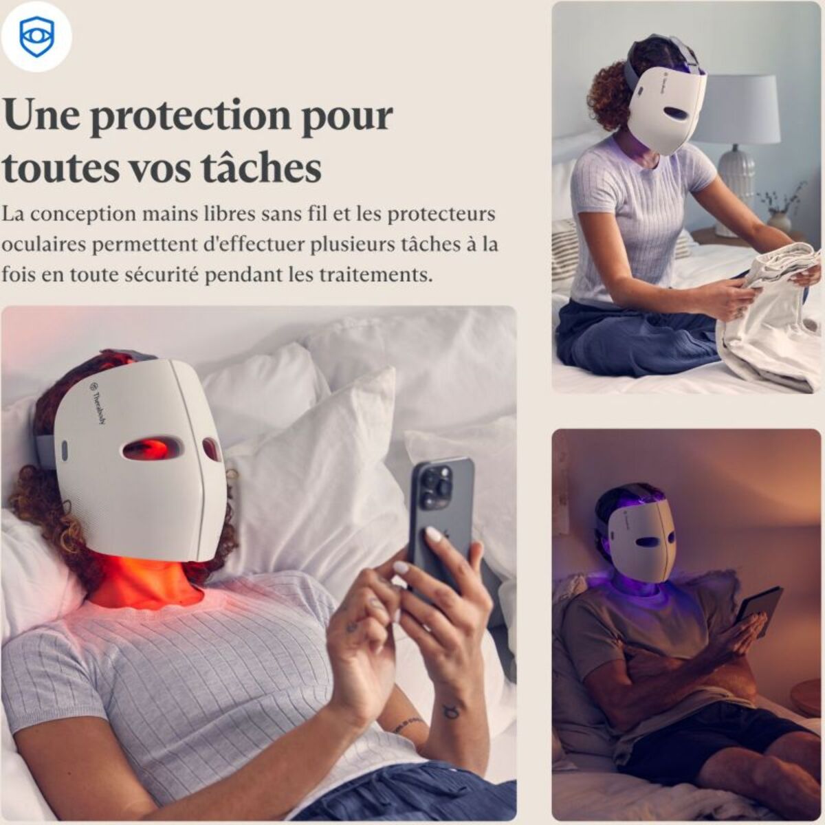 Masque LED THERABODY TheraFace Mask
