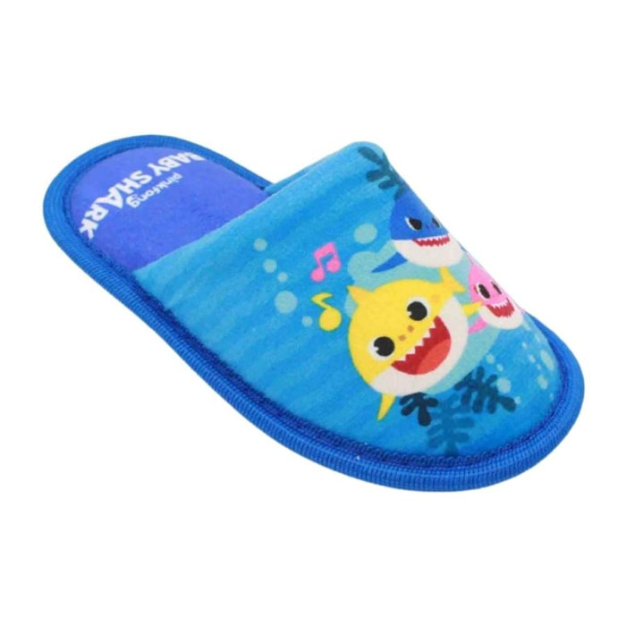 Pantofole ciabatta Baby Shark Azzurra unisex Baby Shark Blu