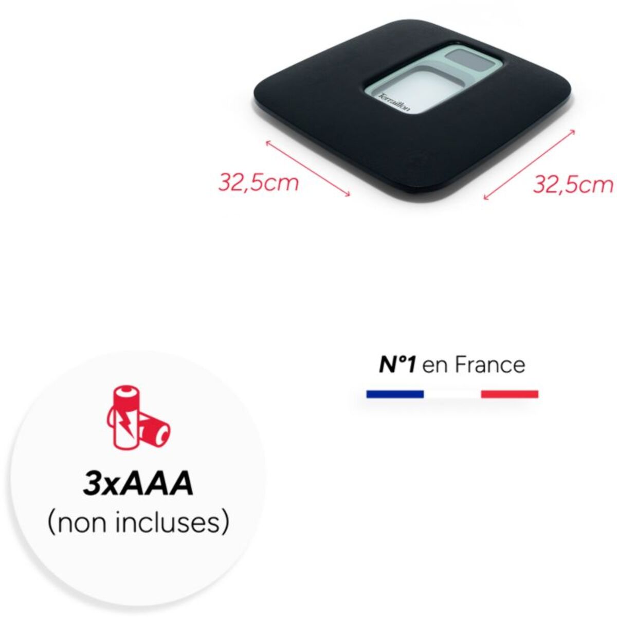 Pèse personne TERRAILLON Frenchy