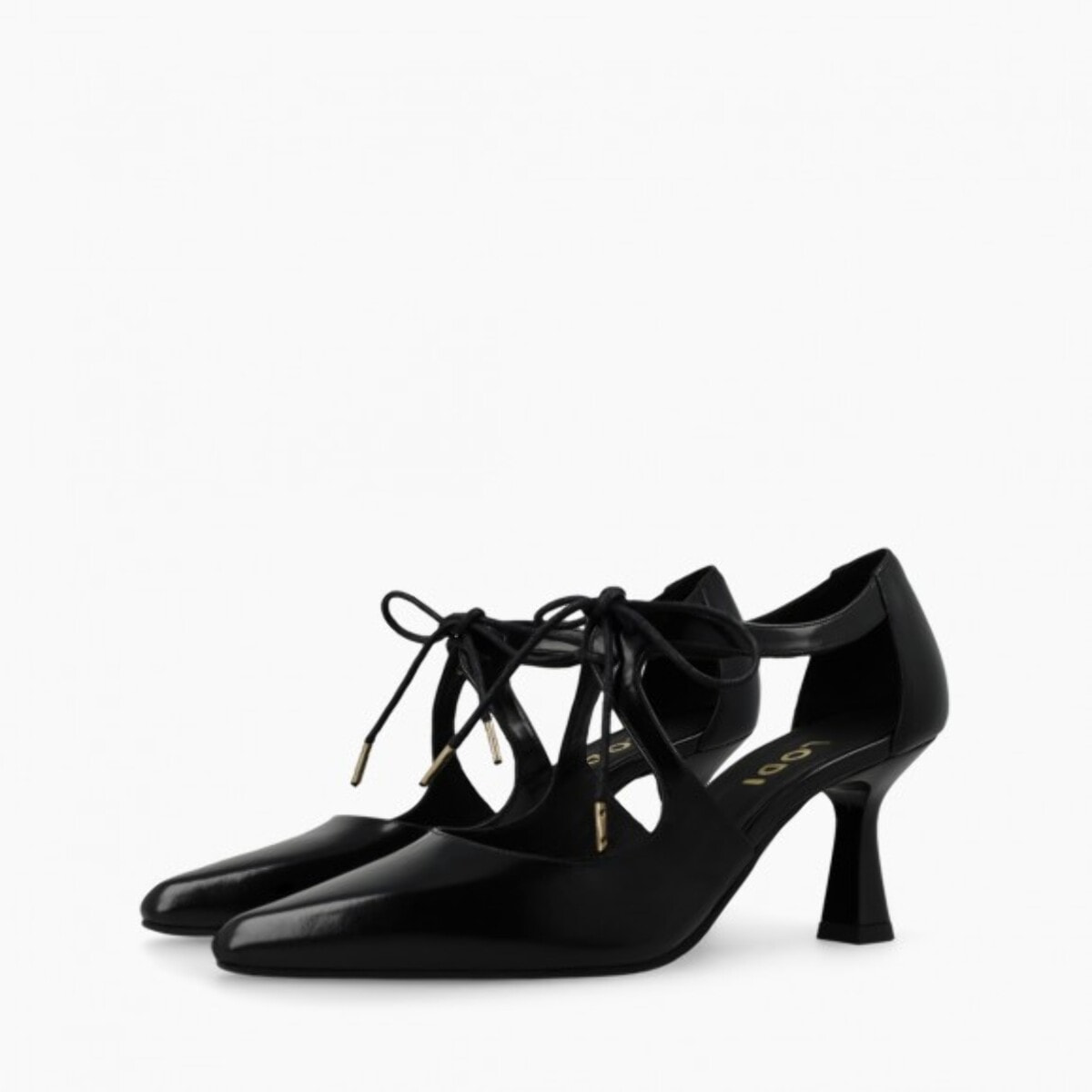 ZAPATOS DE SALÓN NEGROS GINOL-PI