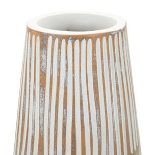 VASO RESINA HANOI CM Ø 17X68,5 (APERTURA CM Ø 6)