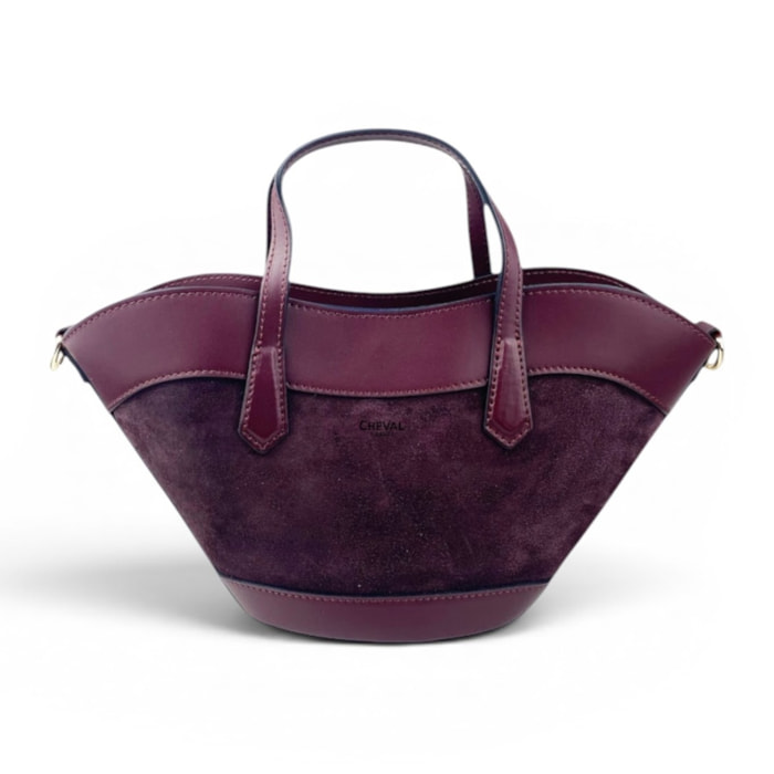 Borsa a Mano Cheval Firenze Miranda Mini F/W Bordeaux