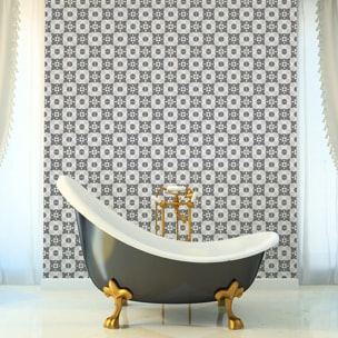 Stickers muraux - Sticker Mural Carrelage adhésif Cuisine Salle de Bain - 60 STICKERS CARRELAGES AZULEJOS SHEILA