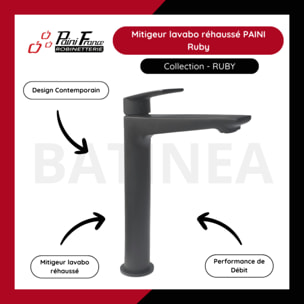 Mitigeur lavabo réhaussé PAINI Ruby