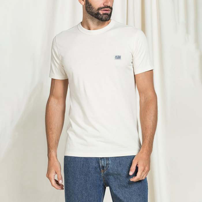 T-SHIRT VINTAGE CON PATCH CAPSULE CARRERA THE BLUE AGE REPLICA