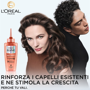 Siero Capelli Anticaduta Elvive Growth Booster Senza Risciacquo Rinforzante con Aminexil-R - Flacone da 102ml
