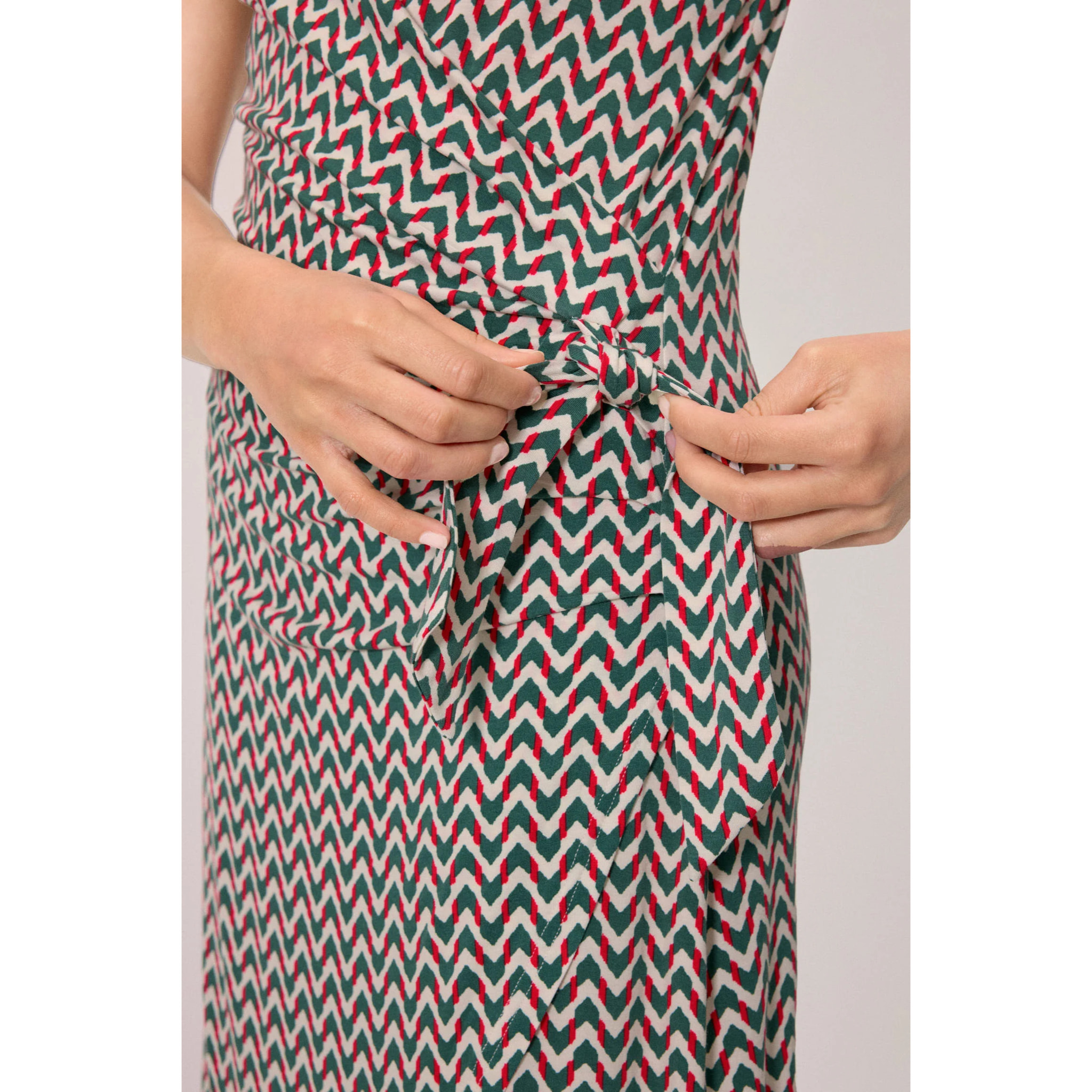 Vestito corto Verde
