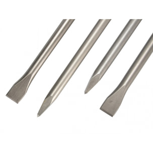 Ensemble de 4 burins pointus et plats - DEWALT - SDSMAXSET-QZ