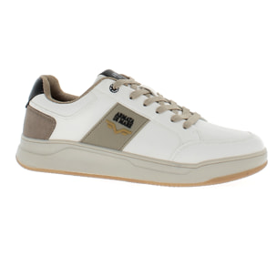 Armata di Mare Scarpe Uomo Sneakers Basse Stringate con Soletta Rimovibile in Memory Foam AMU W24N621 Off White