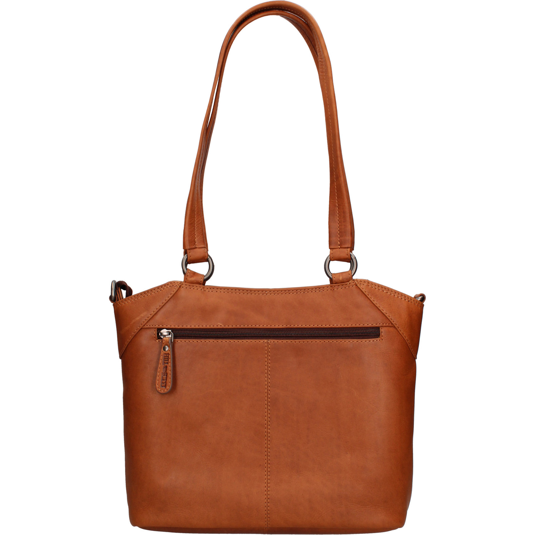 Borsa a spalla  da uomo In Vera pelle Made in Italy 30x30x6 cm