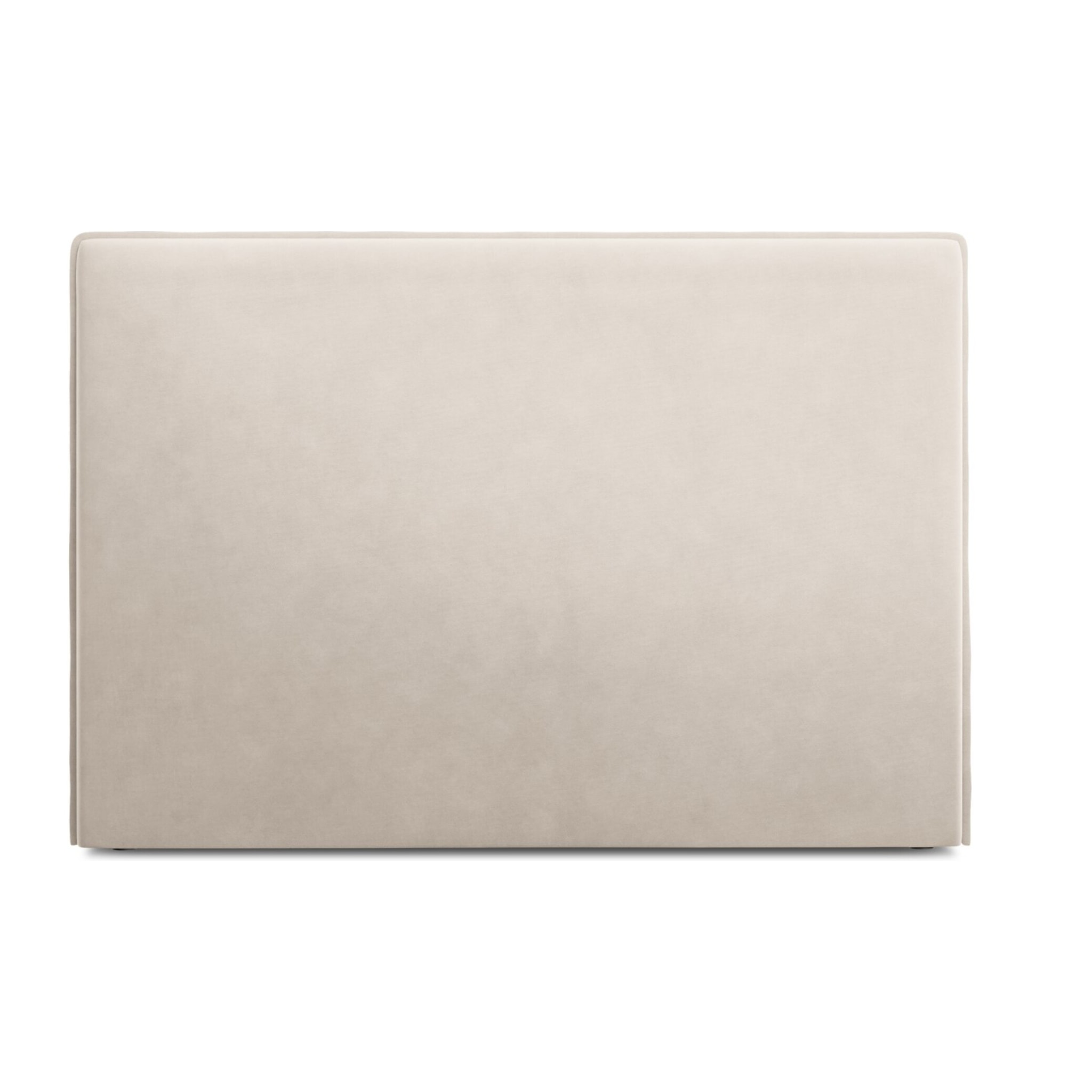 Tête de lit "Provence" 180x120cm en velours beige clair