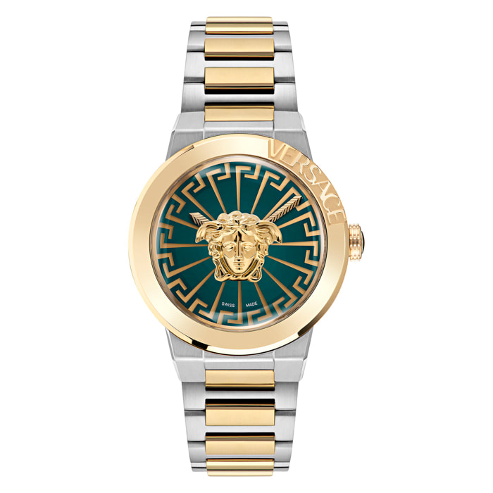 Reloj Versace VE3F00422 Mujer Analogico Cuarzo con Correa de Acero inoxidable