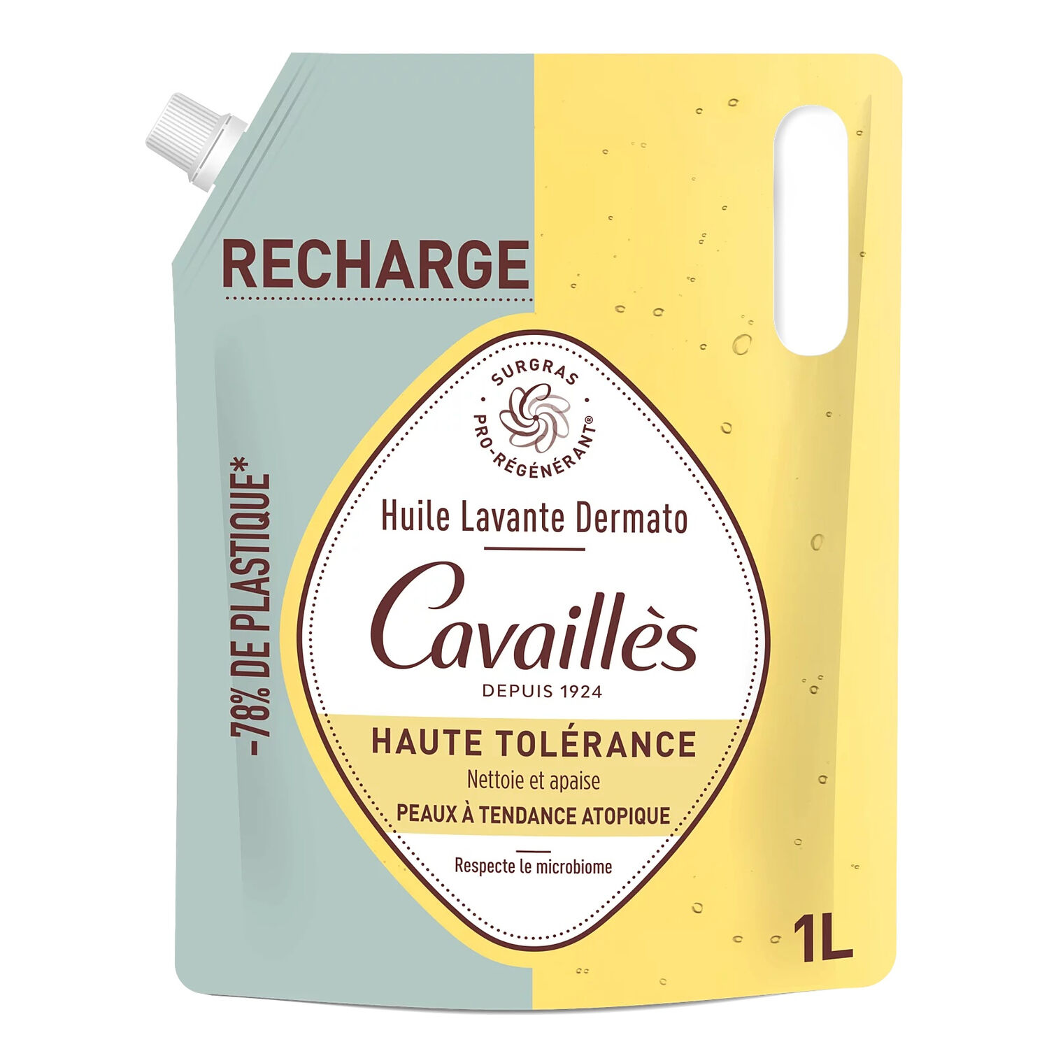 Huile Lavante Dermato - Éco-Recharge Haute Tolérance