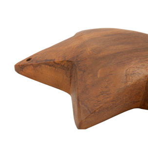 DECORAZIONE BINTANG DA APP.IN TEAK RIC. CMØ19X5 MIN2(PEZZI UNICI-NON RIP. IN SER