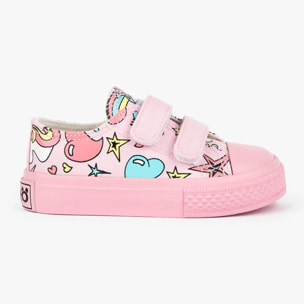 Zapatillas De Bebé Unicornio En Rosa