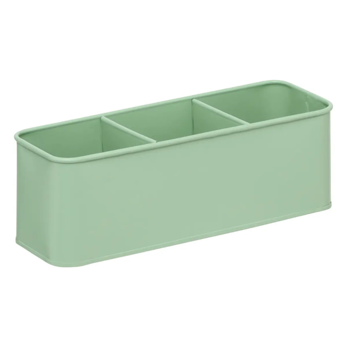Pot à crayons Deskolor L24cm vert clair