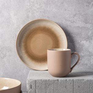Lot de 2 mugs en grès
