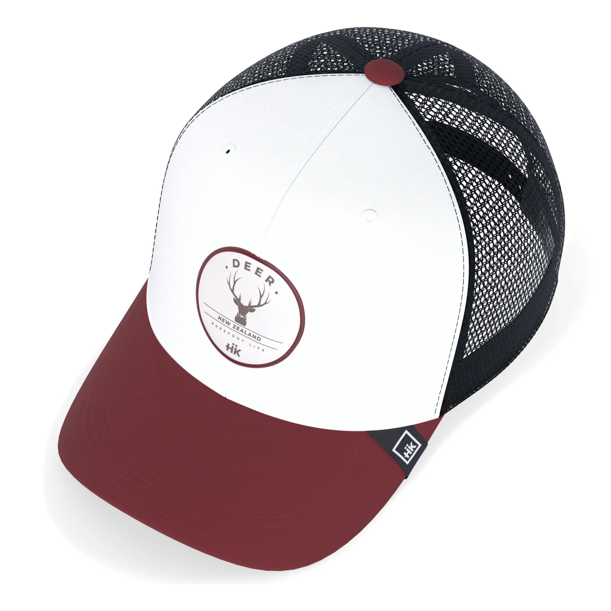 Gorras Hanukeii Deer Truck White / Red