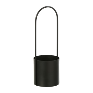 J-Line Cache-pot - métal - noir - small