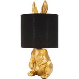 LAMPADA DA TAVOLO CONIGLIO CM Ø 20X43