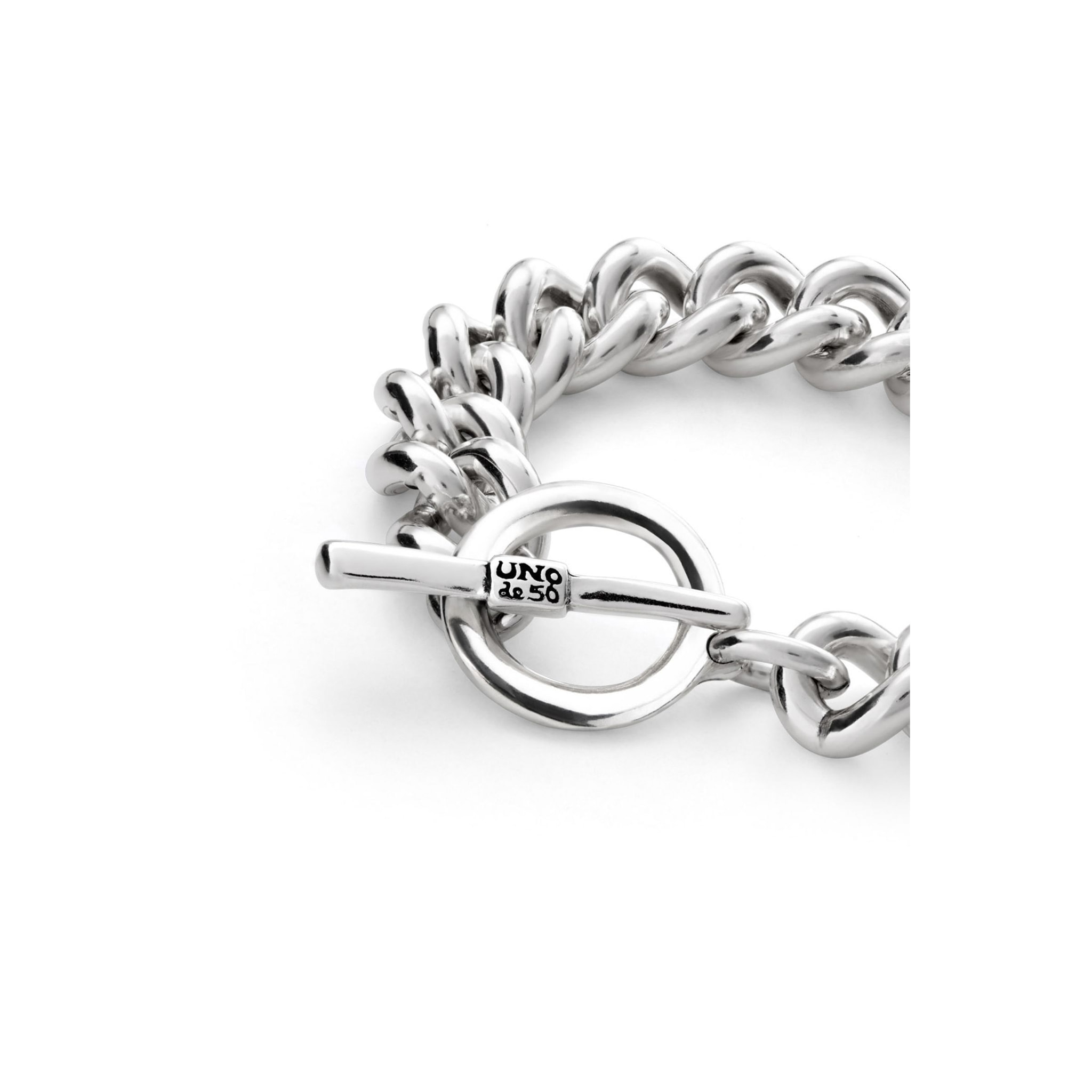 Pulsera Electric PLATEADO L
