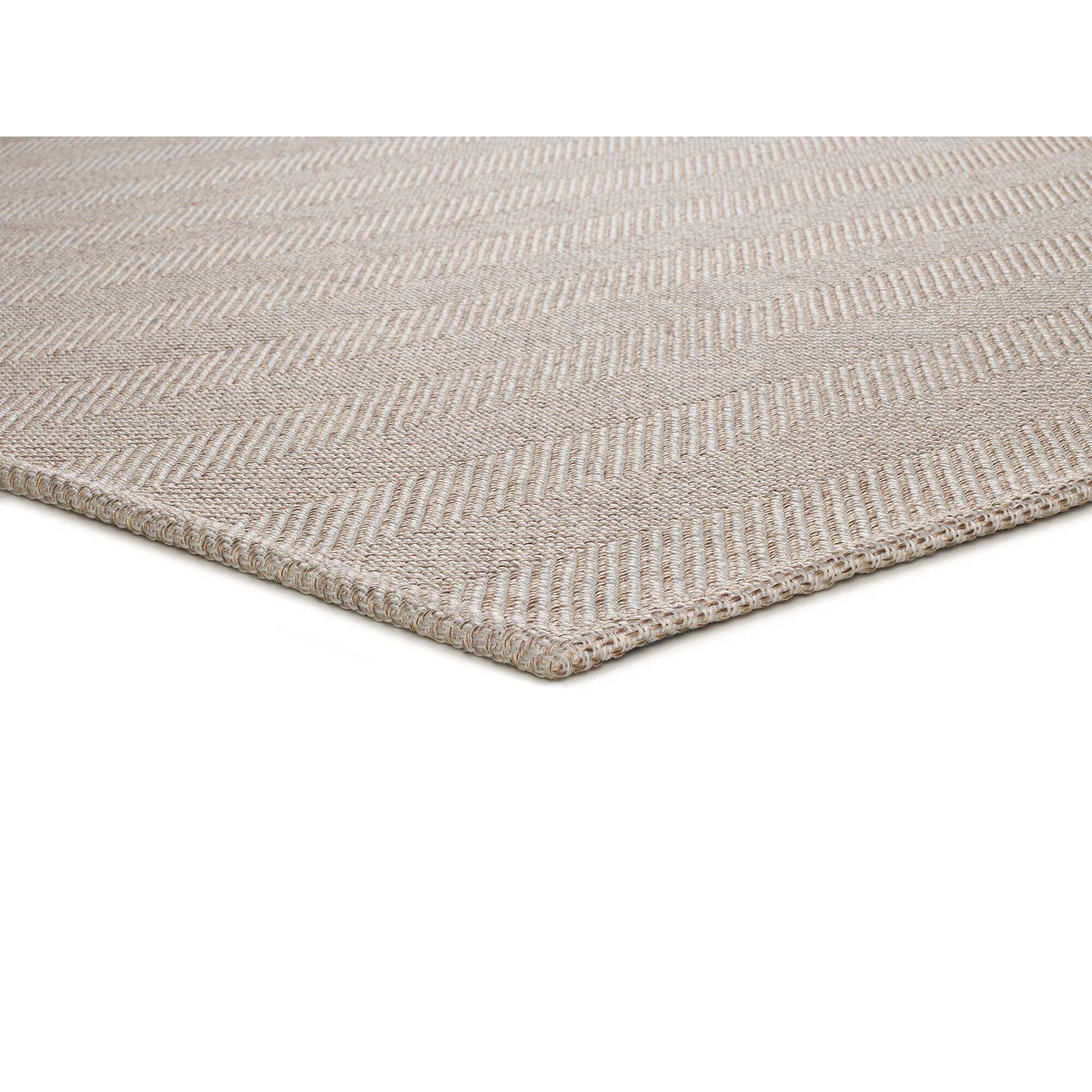 ESPIGA Alfombra lisa lavable en color beige, varias medidas disponibles