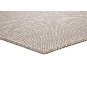 ESPIGA Alfombra lisa lavable en color beige, varias medidas disponibles