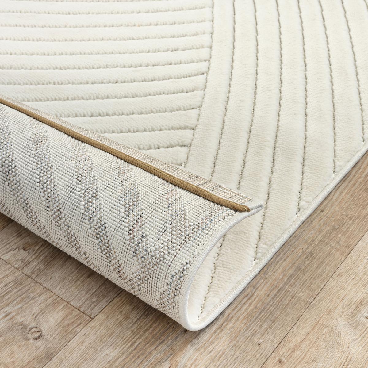 Tapis intérieur extérieur en relief ton sur ton VAFO