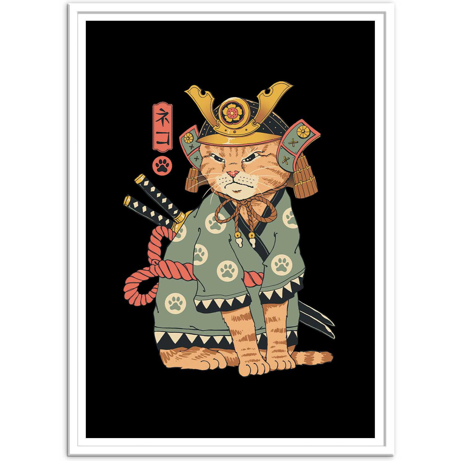 Affiche - Neko Samurai - Vincent Trinidad