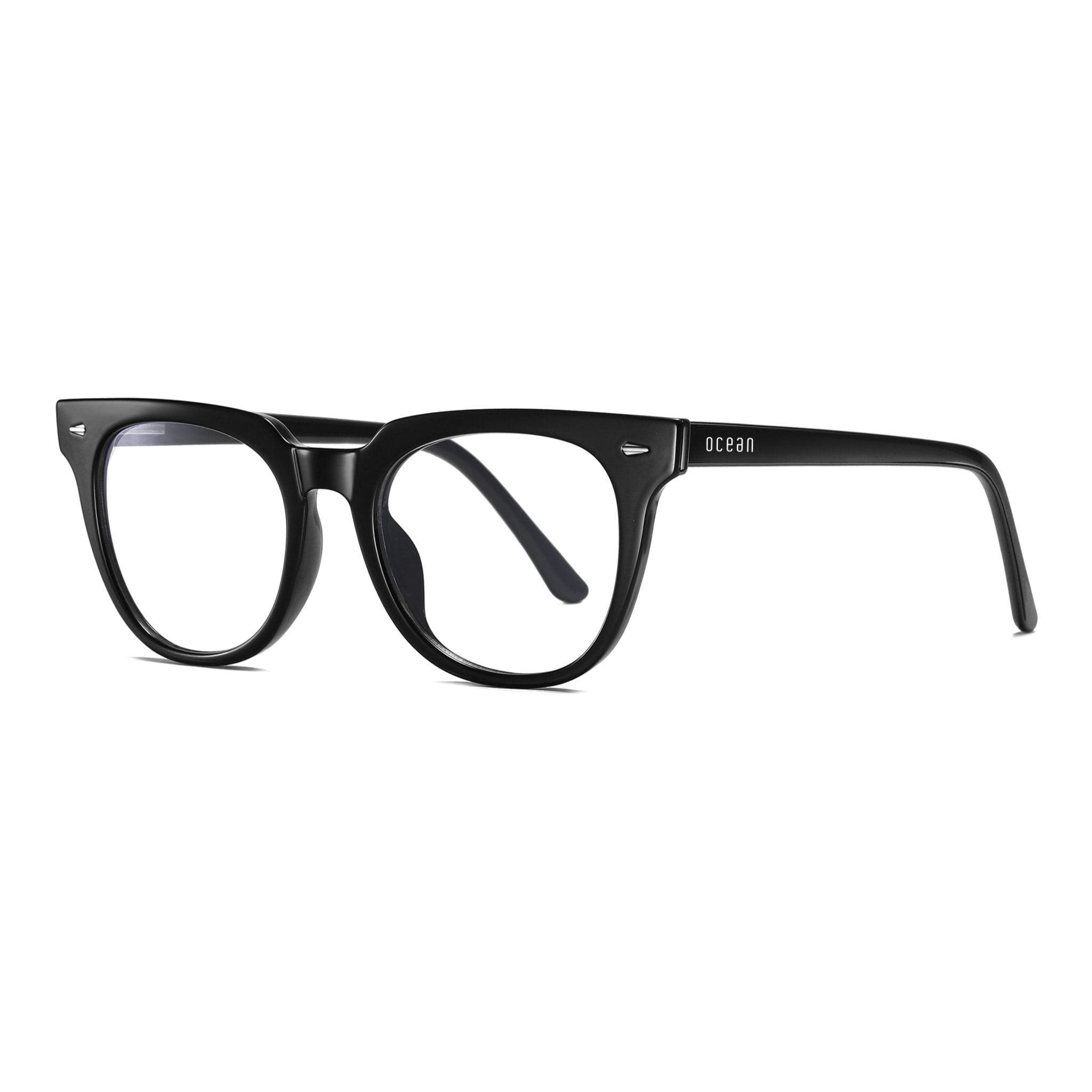 Gafas de sol OCEAN GENOVA - Plana dorado con patillas metálicas doradas