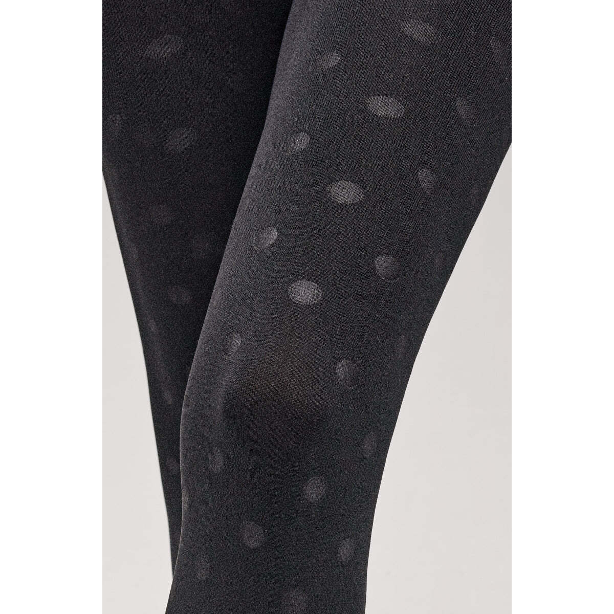 Collant termico con stampa a pois 140 denari
